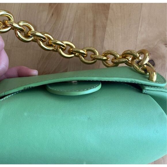 Yuzefi Dinner Roll Shoulder Bag with Gold hardware - Picture 10 of 12